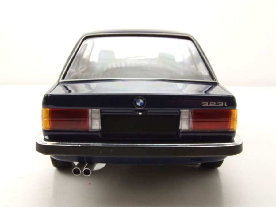 Modellauto BMW 323i E30 1982 blau Modellauto 1:18 Minichamps