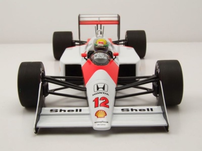 McLaren Honda MP4/4 Formel 1 Weltmeister 1988 Ayrton Senna Modellauto 1:18 Minichamps