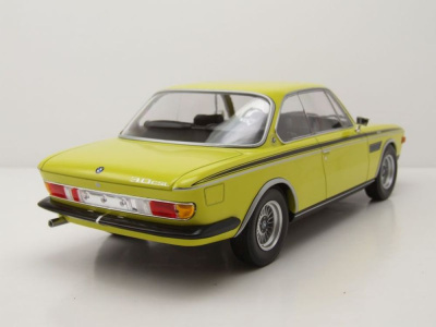 BMW 3,0 CSL 1971 gelb Modellauto 1:18 Minichamps