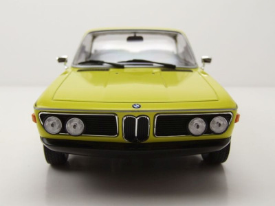 BMW 3,0 CSL 1971 gelb Modellauto 1:18 Minichamps