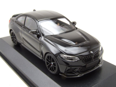 BMW M2 CS 2020 schwarz schwarze Felgen Modellauto 1:43 Minichamps