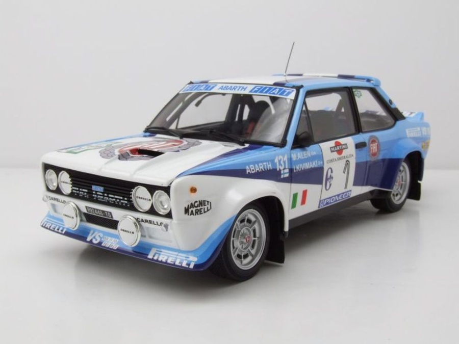 Modellauto Fiat 131 Abarth Rallye Costa Smeralda 1981 #1 Martini