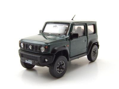 Suzuki Jimny JB74 LHD 2018 dunkelgrün Modellauto...