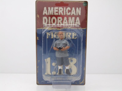 Figur Lowriders 1 graues Hemd für 1:18 Modelle American Diorama