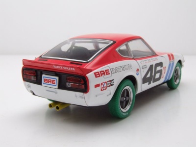 Datsun 240Z BRE #46 Tokyo Torque 1970 weiß rot GREEN MACHINE Modellauto 1:24 Greenlight Collectibles