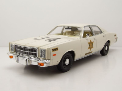 Plymouth Fury #34 Riverton Sheriff 1977 beige Modellauto...