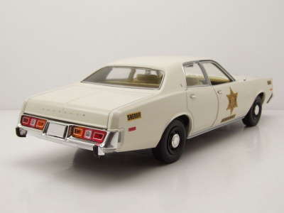 Plymouth Fury #34 Riverton Sheriff 1977 beige Modellauto...