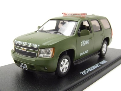 Chevrolet Tahoe 2011 grün Police Carabineros de...