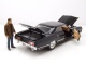 Chevrolet Impala Sport Sedan 1967 schwarz Supernatural mit Figur Modellauto 1:24 Jada Toys