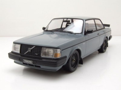 Volvo 240 Turbo Custom 1986 grau Modellauto 1:18 ixo models