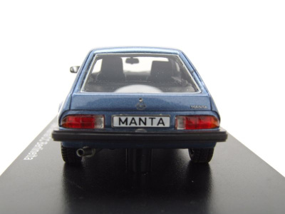 Opel Manta B CC 1980 blau metallic Modellauto 1:43 Neo Scale Models