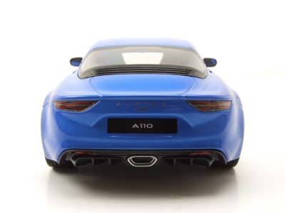 Alpine Renault A110 Pure 2018 alpine blau Modellauto 1:18 Norev