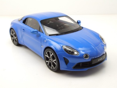 Alpine Renault A110 Pure 2018 alpine blau Modellauto 1:18 Norev