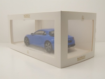 Alpine Renault A110 Pure 2018 alpine blau Modellauto 1:18 Norev