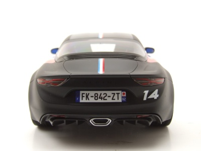 Alpine Renault A110 S Sidetrack #14 2021 blau schwarz Modellauto 1:18 Norev