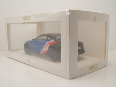 Alpine Renault A110 S Sidetrack #14 2021 blau schwarz Modellauto 1:18 Norev