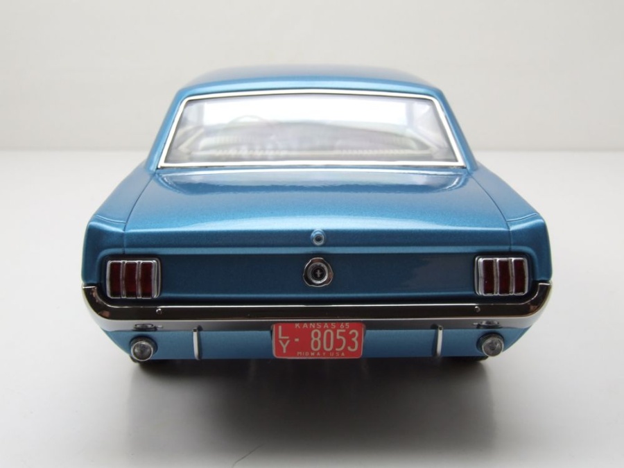 Ford Mustang Hardtop Coupé 1965 Bleu Turquoise 1/18 Norev 182800
