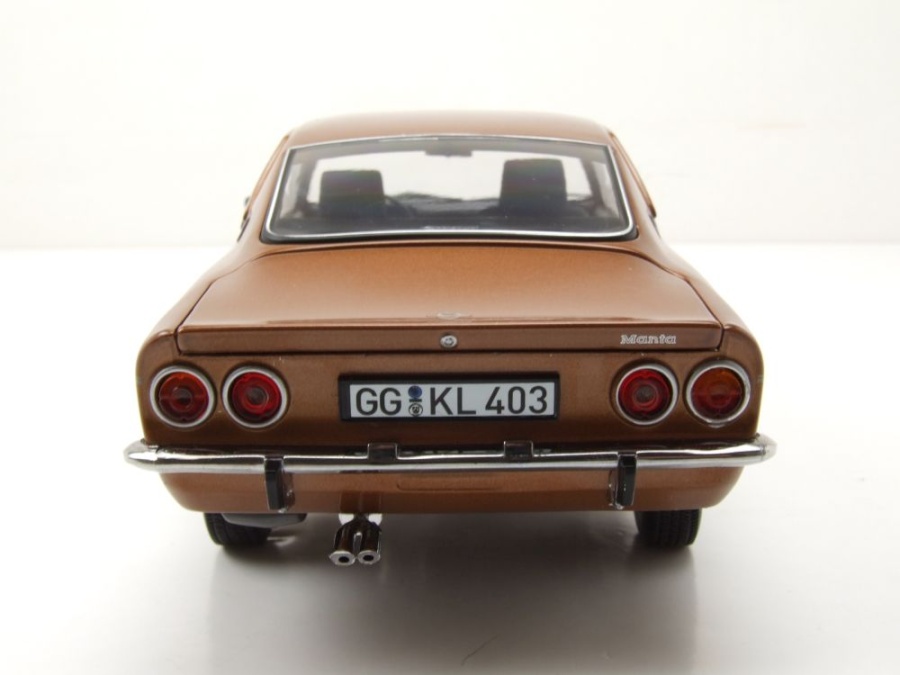 OPEL Manta A 1970 Copper Metallic - Norev Scale 1:18 (183624) - Racing