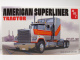 American Superliner Semi Tractor Zugmaschine Kunststoffbausatz Modellauto 1:24 AMT