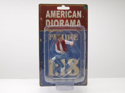Figur Adam sitzend für 1:18 Modelle American Diorama