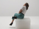 Figur Kristan sitzend für 1:18 Modelle American Diorama