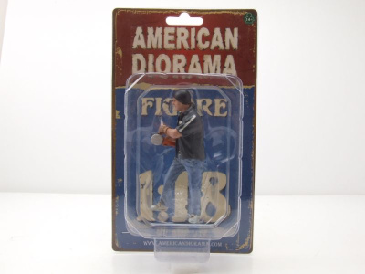 Figur Chop Shop Mr. Chopman für 1:18 Modelle American Diorama