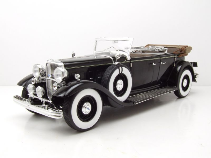 Ford Lincoln KB Softtop offen 1932 schwarz Modellauto...