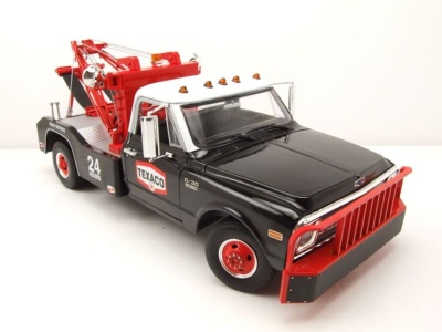 Chevrolet C-30 Dually Wrecker 1970 Texaco 24 Hour Road Service Modellauto 1:18 Greenlight Collectibles