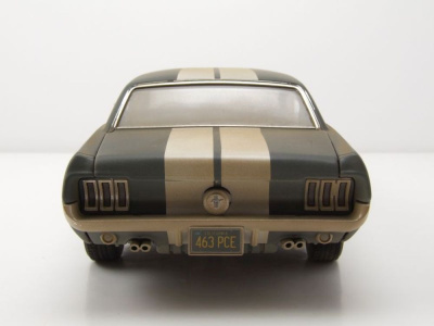 Ford Mustang Coupe 1967 matt schwarz verschmutzt Creed II Modellauto 1:18 Greenlight Collectibles