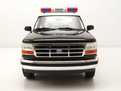 Ford Bronco Oklahoma Highway Patrol 1996 schwarz weiß Modellauto 1:18 Greenlight Collectibles