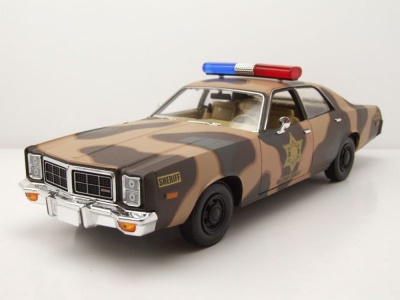 Dodge Monaco 1978 Hazzard County Camouflage Sheriff Modellauto 1:18 Greenlight Collectibles