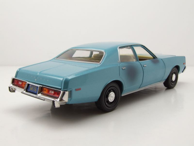 Plymouth Fury 1977 blau Hunter TV-Serie Modellauto 1:24...