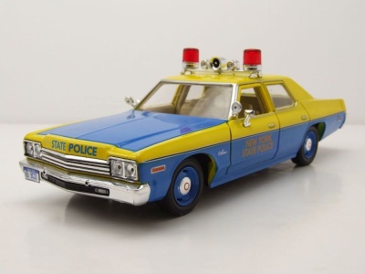 Dodge Monaco 1974 gelb blau New York State Police...