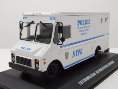 Grumman Olson LLV NYPD Police 1993 weiß Modellauto 1:43 Greenlight Collectibles