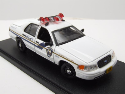 Ford Crown Victoria 2001 Police Interceptor Pembroke Pines Dexter Modellauto 1:43 Greenlight Collectibles
