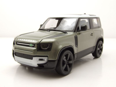 Land Rover Defender 2020 grün metallic weiß...