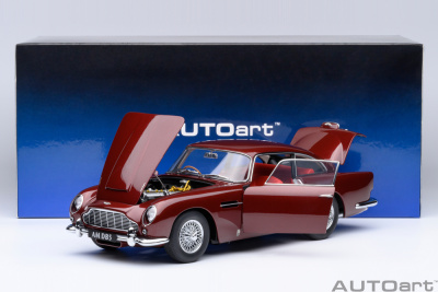 Aston Martin DB5 1964 rot Modellauto 1:18 Autoart