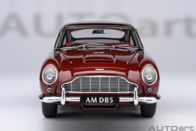 Aston Martin DB5 1964 rot Modellauto 1:18 Autoart