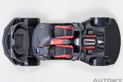 Chevrolet Corvette C8 Stingray Z51 2020 torch rot Modellauto 1:18 Autoart