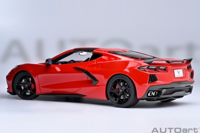 Chevrolet Corvette C8 Stingray Z51 2020 torch rot Modellauto 1:18 Autoart