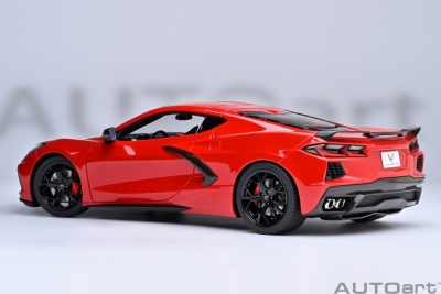 Chevrolet Corvette C8 Stingray Z51 2020 torch rot Modellauto 1:18 Autoart