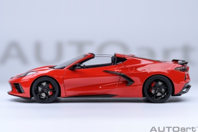 Chevrolet Corvette C8 Stingray Z51 2020 torch rot Modellauto 1:18 Autoart