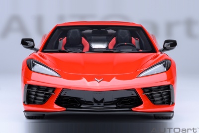 Chevrolet Corvette C8 Stingray Z51 2020 torch rot Modellauto 1:18 Autoart