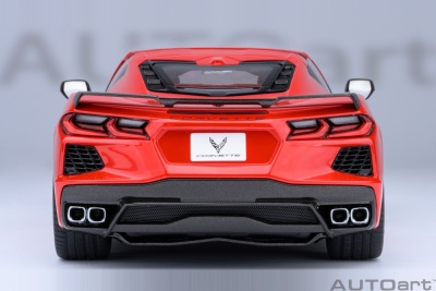 Chevrolet Corvette C8 Stingray Z51 2020 torch rot Modellauto 1:18 Autoart