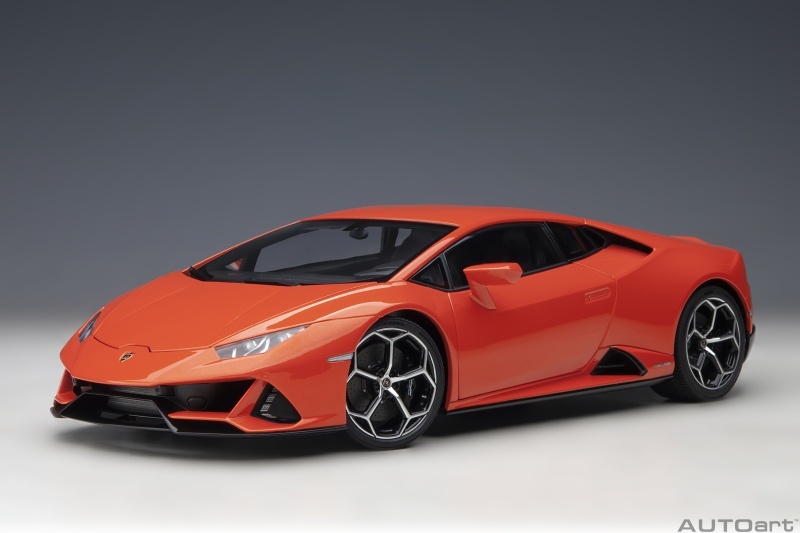 Lamborghini Huracan EVO 2019 orange Modellauto 1:18 Autoart