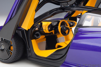 McLaren Speedtail 2020 lantana lila Modellauto 1:18 Autoart
