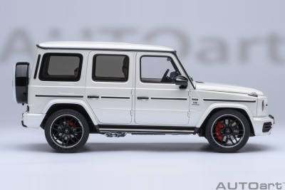 Mercedes AMG G63 2019 designo brilliant weiß metallic Modellauto 1:18 Autoart