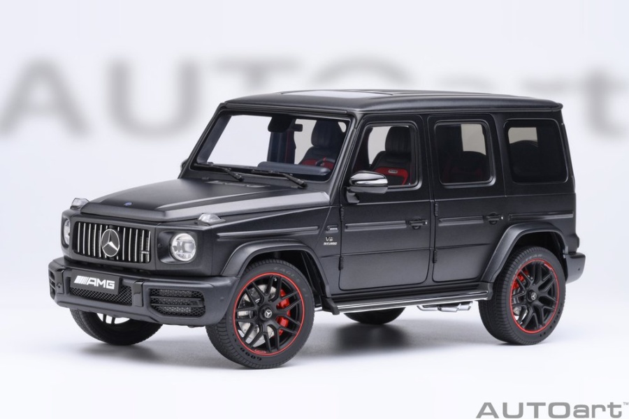 Mercedes AMG G63 2019 designo night schwarz Modellauto 1:18 Autoart