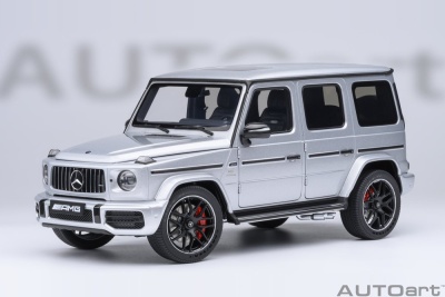 Mercedes AMG G63 2019 iridium silber Modellauto 1:18 Autoart
