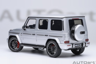 Mercedes AMG G63 2019 iridium silber Modellauto 1:18 Autoart